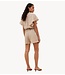 BY-BAR Broek june linen shorts biscuit