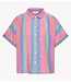 BY-BAR Blouse sunny rainbow pleats blouse rainbow stripe