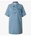 EDITED Jurk Asta Denim Dress Lightblue