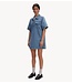 EDITED Jurk Asta Denim Dress Lightblue