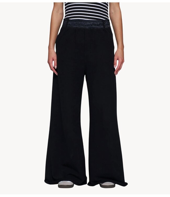 10DAYS Broek THE WIDE JOGGER black 10DAYS365