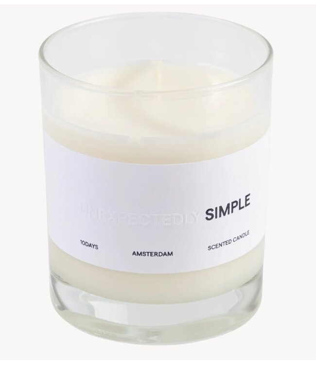 10DAYS Kaars simple scented candle multicolor