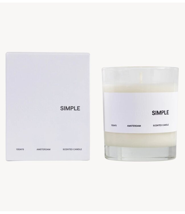 10DAYS Kaars simple scented candle multicolor
