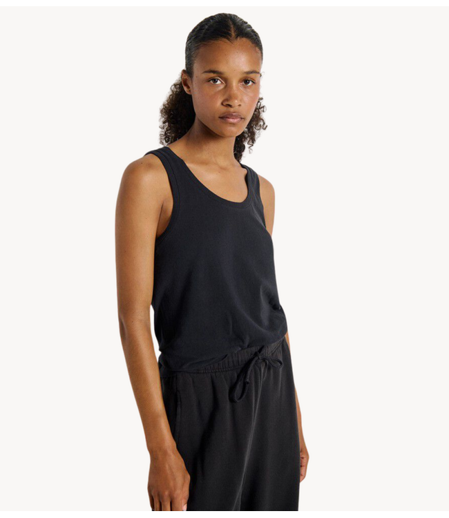 American Vintage Top singlet GAMIPY NOIR