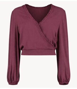 HARPER & YVE Top FLORA-LS CASSIS