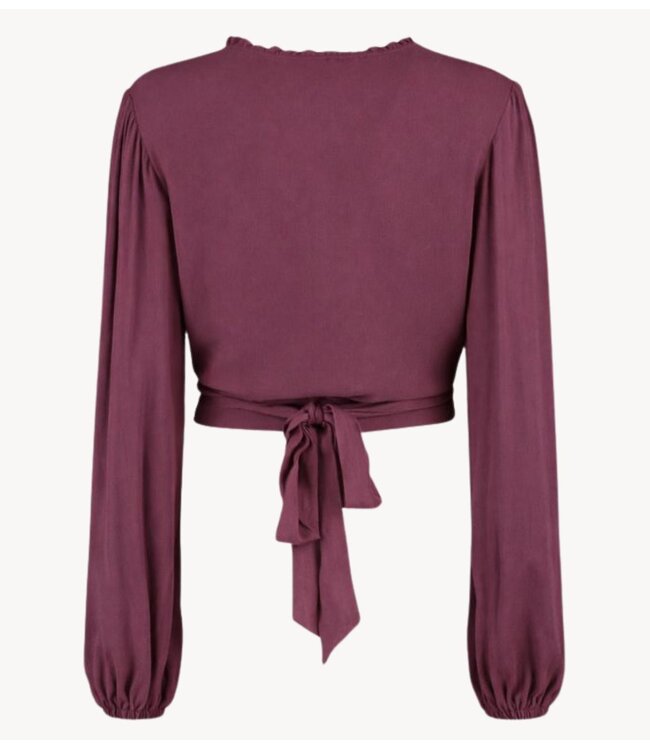 HARPER & YVE Top FLORA-LS CASSIS