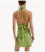 HARPER & YVE Jurk SORA-DR GREEN SEQUIN