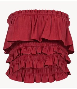 OU. Top Tonic sunset red