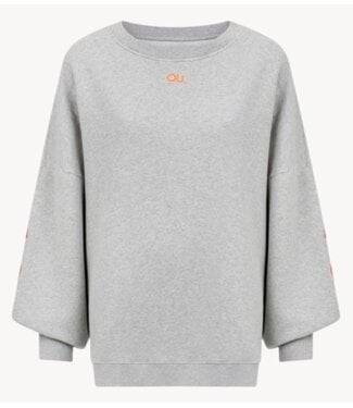 OU. Trui Sweater Rue de Copin Dutchies grey melange