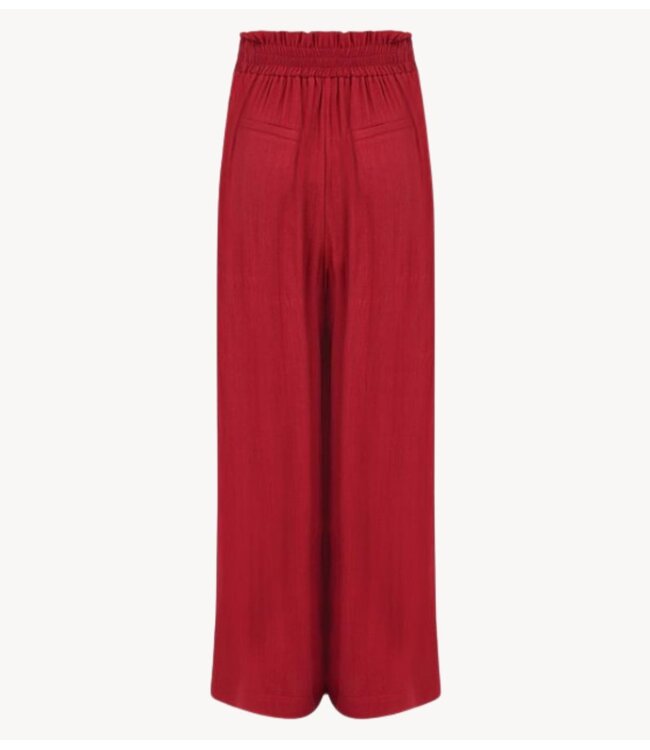 OU. Broek Pants tide sunset red