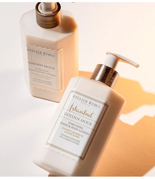 Atelier Rebul Hand & body lotion GOLDEN HOUR ENRICHING HAND & BODY LOTION - 250ML