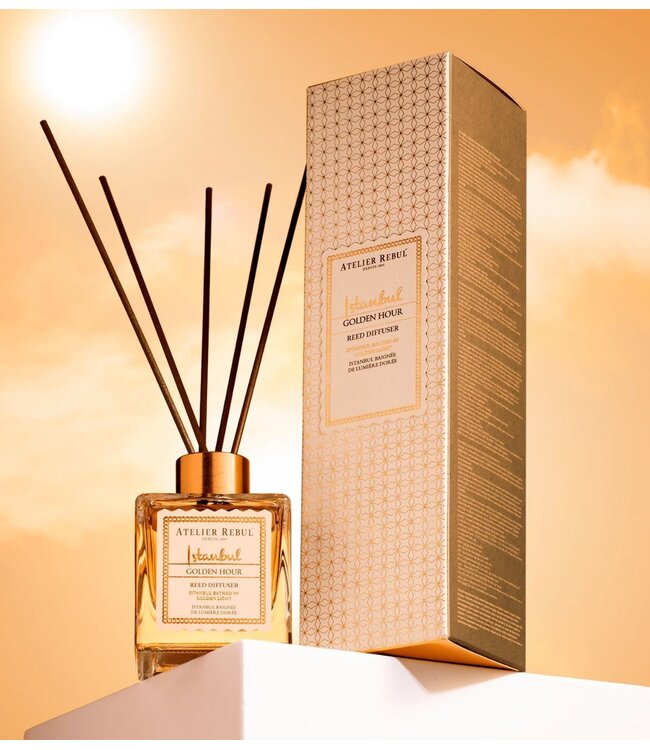 Atelier Rebul Geurstokjes GOLDEN HOUR REED DIFFUSER - 120ML