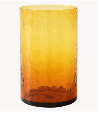 HKLIVING Glas Tube high glass, amber
