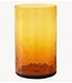 HKLIVING Glas Tube high glass, amber