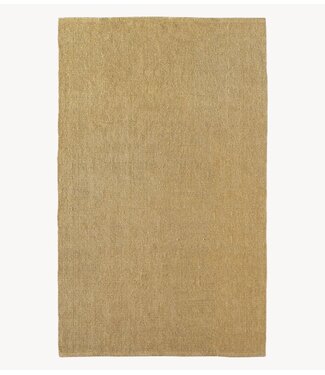 HKLIVING Vloerkleed Jute rug, mustard (150x240cm)