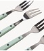 HKLIVING Vorkjes 70s cutlery: dessert forks mint, set of 4