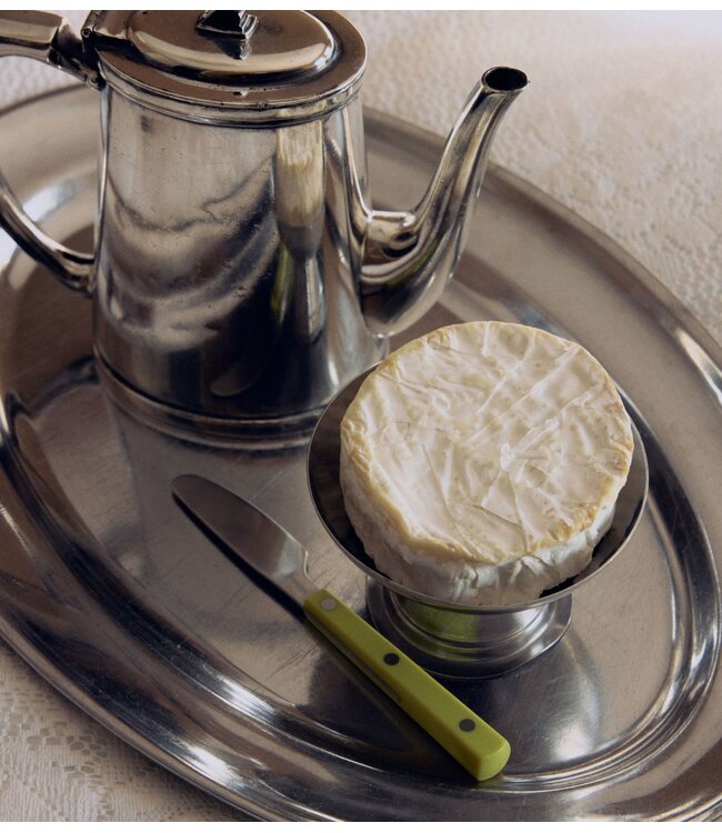 HKLIVING Botermessen 70s cutlery: butter knives lemon, set of 4