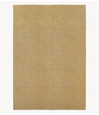 HKLIVING Vloerkleed Jute rug, mustard (240x340cm)