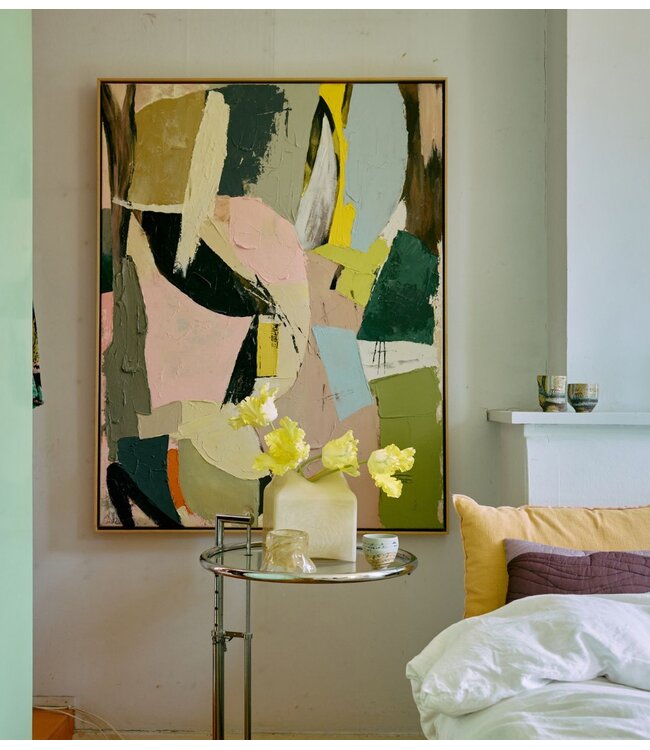 HKLIVING Wanddecoratie Framed artwork, "Colour Cult" (103x143cm)