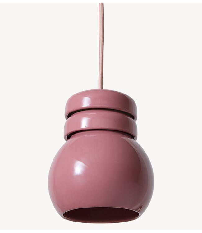 HKLIVING Hanglamp Bulb pendant lamp, blush