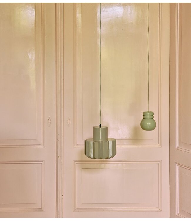 HKLIVING Hanglamp Bulb pendant lamp, pistachio