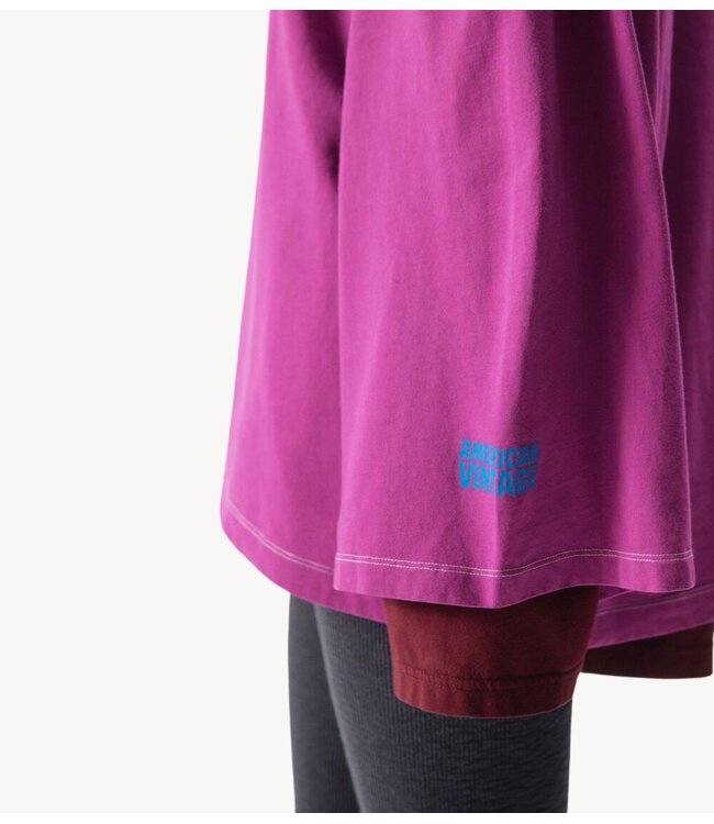 American Vintage T-shirt FIZVALLEY GERANIUM VINTAGE