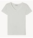 American Vintage T-shirt  V- GAMIPY BLANC