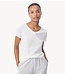 American Vintage T-shirt  V- GAMIPY BLANC