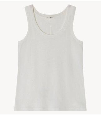 American Vintage Top GAMIPY BLANC