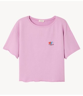 American Vintage T-shirt ATUBAY ORCHIDEE