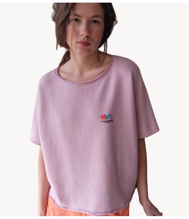 American Vintage T-shirt ATUBAY ORCHIDEE