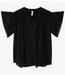 10DAYS Top a-line ruffle top black