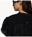 10DAYS Top a-line ruffle top black