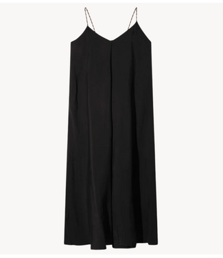 10DAYS Jurk strappy dress modal black