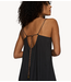 10DAYS Jurk strappy dress modal black