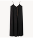 10DAYS Jurk strappy dress modal black