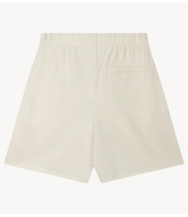10DAYS Boek belted shorts fleece soft vanilla