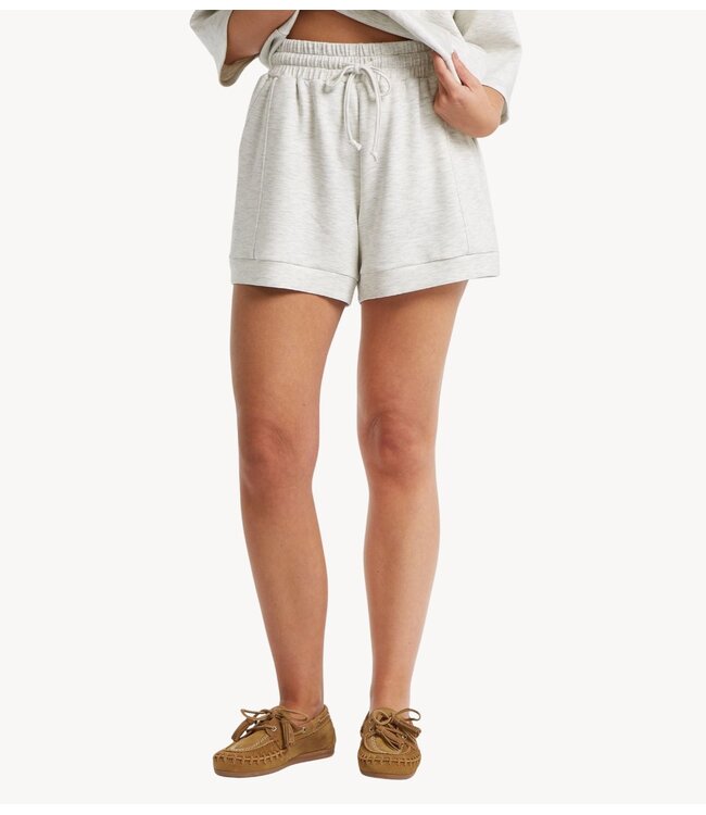 Circle of Trust Broek JILL SHORT light grey melange