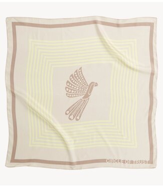 Circle of Trust Sjaal JAZZ SCARF Bird Print - Safari
