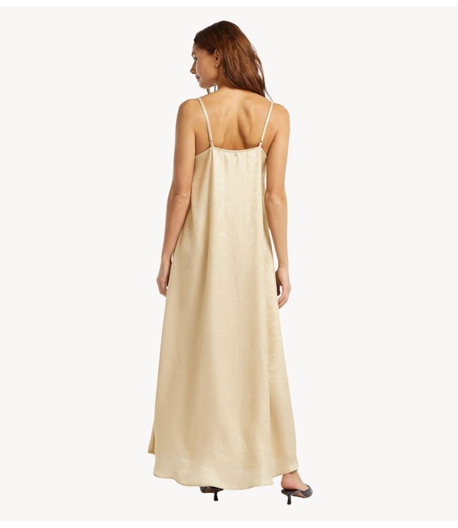 Circle of Trust Jurk MORGAN DRESS Stone metallic