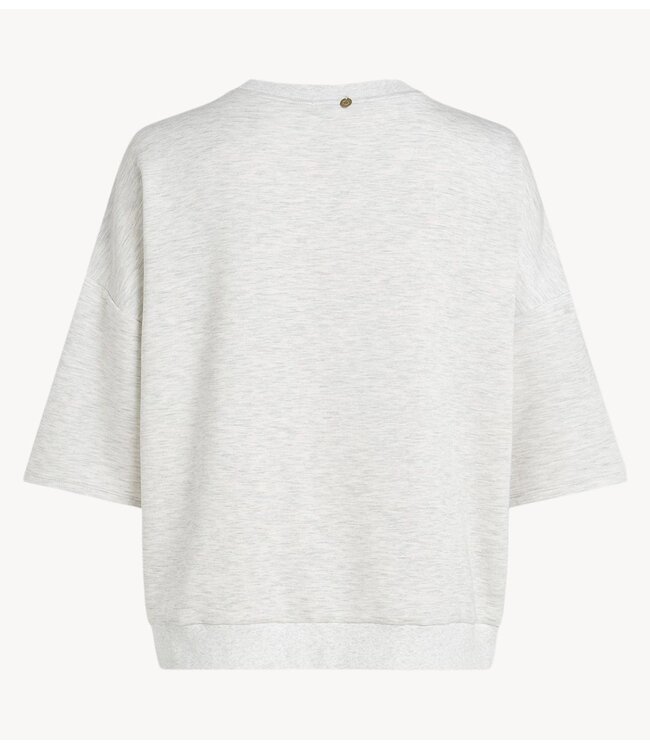 Circle of Trust Top PRESLEY SWEAT Light grey melange