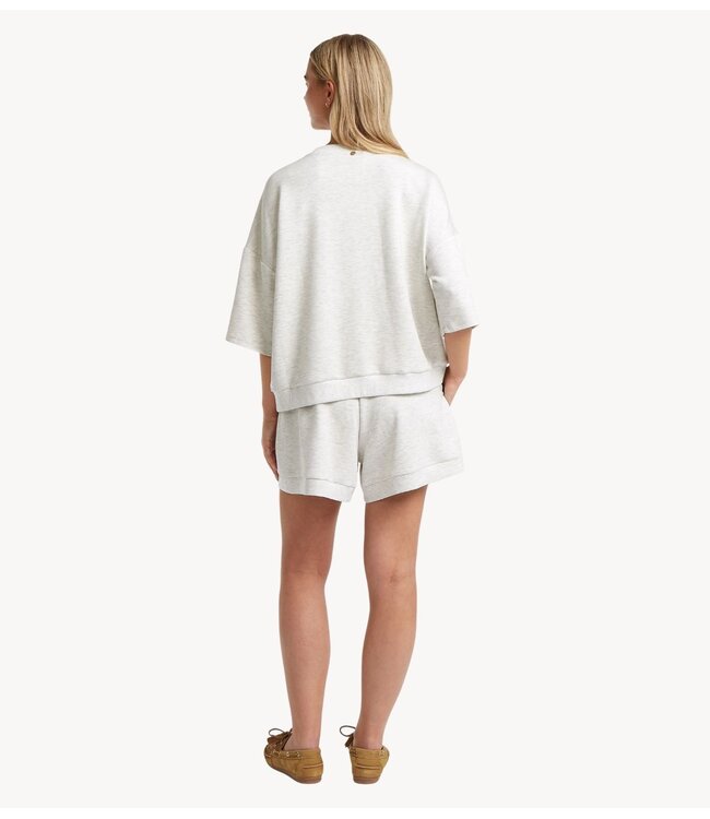 Circle of Trust Top PRESLEY SWEAT Light grey melange