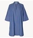 Selected Jurk SLFKIRA TALIA OVERSIZE 3/4 DRESS B Dark Blue
