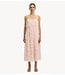 Selected Jurk SLFMYLINE REGULAR MIDI STRAP DRESS B Pale Dogwood