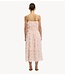 Selected Jurk SLFMYLINE REGULAR MIDI STRAP DRESS B Pale Dogwood