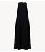 Selected Jurk SLFLUISA RELAXED LINEN BLEND DRESS NOOS black
