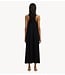 Selected Jurk SLFLUISA RELAXED LINEN BLEND DRESS NOOS black