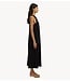 Selected Jurk SLFLUISA RELAXED LINEN BLEND DRESS NOOS black