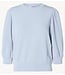Selected Top SLWTENNY 3/4 SWEAT TOP NOOS Cashmere Blue