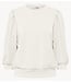Selected Top SLWTENNY 3/4 SWEAT TOP NOOS Snow White